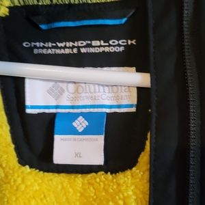 Ladies columbia jackets iowa Hawkeyes xl